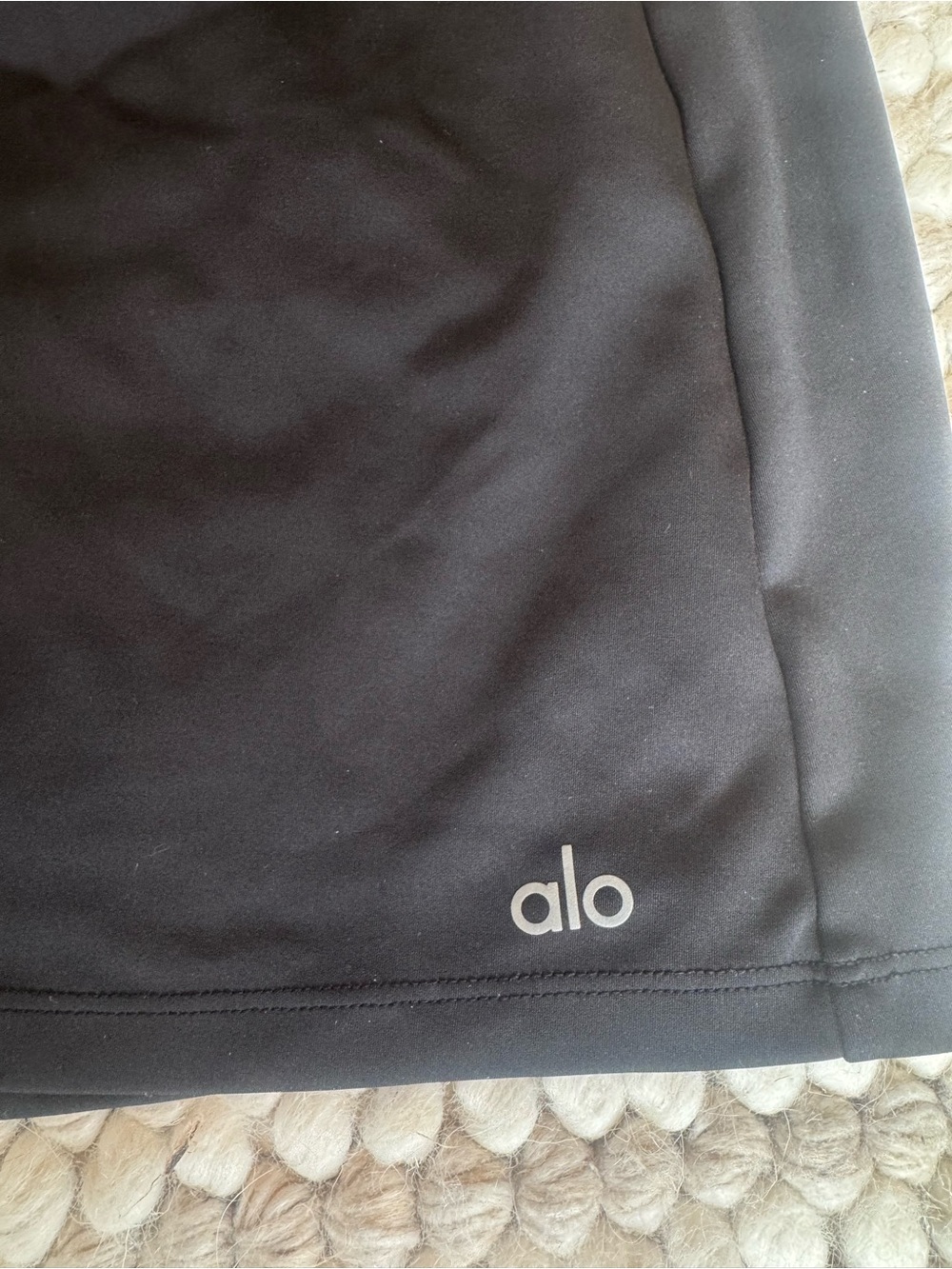 ALO Yoga Black Mini Skirt - Picture 2 of 3